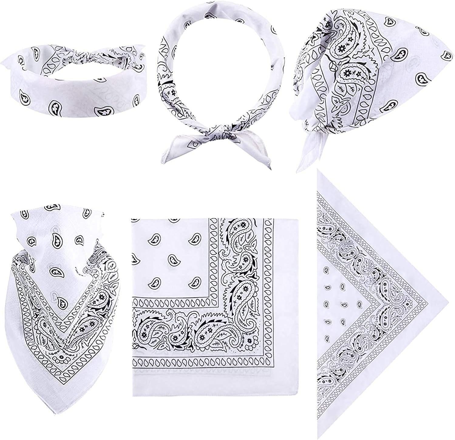 Pack Disfraz Vaquera Blanca Mujer 3 Piezas - Sombrero Cowboy con Tiara y Plumas, Pañuelo Bandana Western y Gafas de Sol UV - Set Completo para Carnaval, Despedidas de Soltera y Fiestas Temáticas - Talla Única.