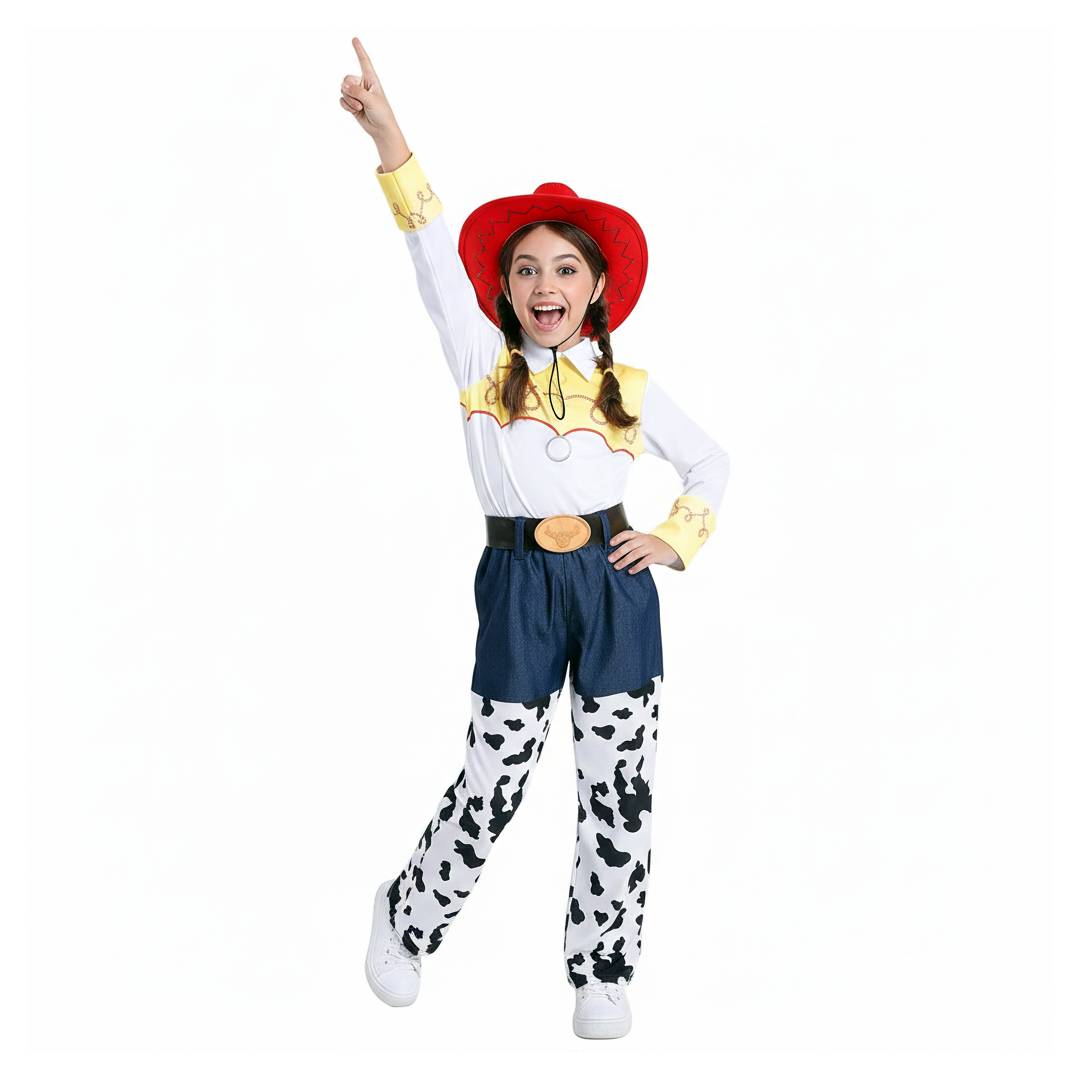 Disfraz Vaquera Niña - Cowgirl Show | Carnaval, Fiestas Temáticas | Diversión Asegurada | Talla 3-15 años