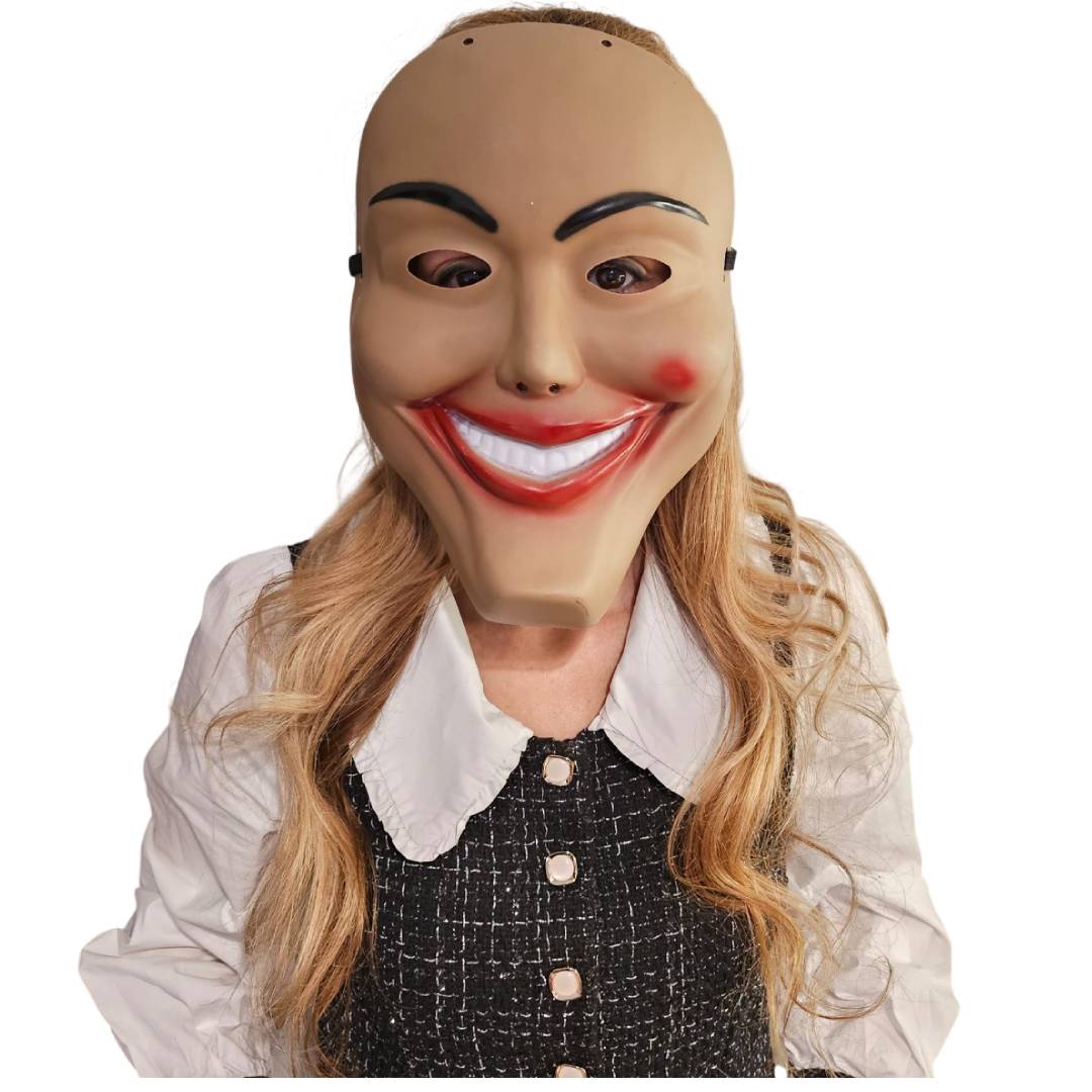 Máscara de La Purga para Adulto - Careta Realista de Villano | Carnaval y Fiesta Halloween | Unisex