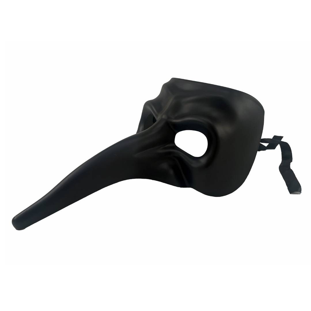 Máscara de la Peste Negra - Doctor de la Peste | Máscara con Pico Similar a un Pájaro para Disfraz Medieval, Halloween y Carnaval