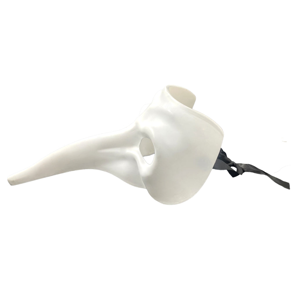 Máscara de la Peste Negra - Doctor de la Peste | Máscara Blanca para Disfraz Medieval, Gótico, Halloween y Carnaval