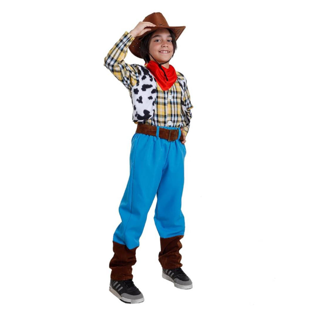Disfraz Vaquero Niño - Traje Cowboy | Carnaval, Fiestas Infantiles | Aventura y Juego | Talla 3-12 años