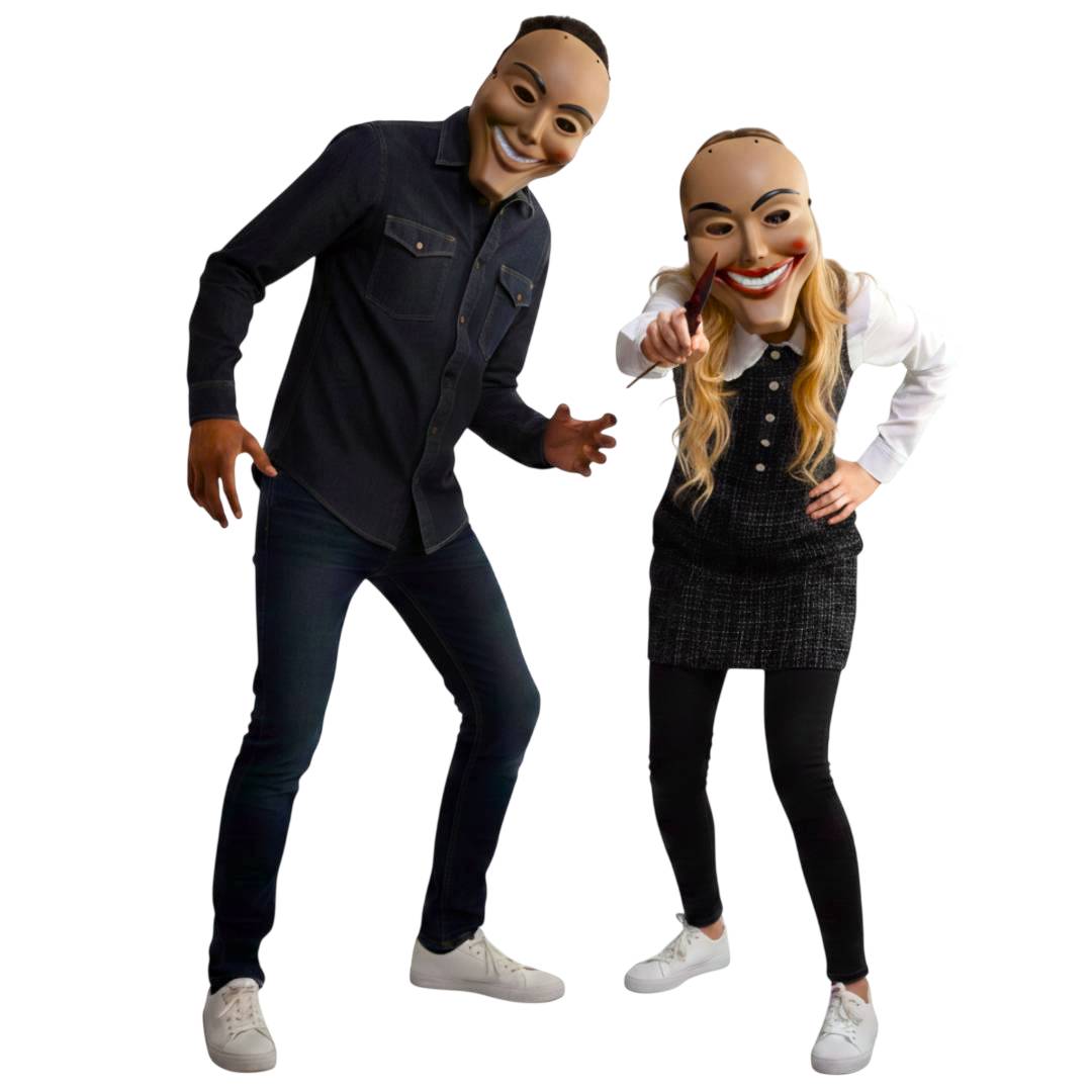 Máscara de La Purga para Adulto - Careta Realista de Villano | Carnaval y Fiesta Halloween | Unisex