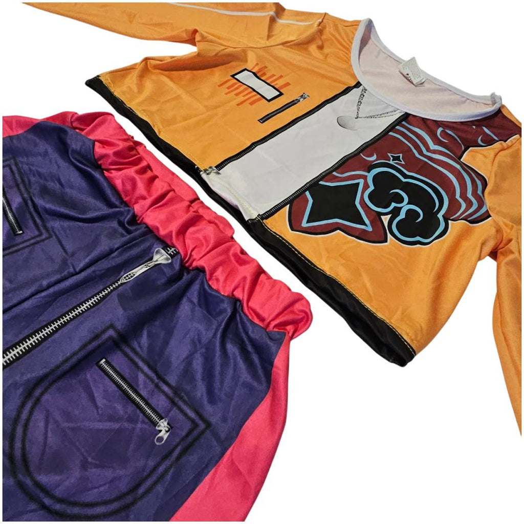 Compra el disfraz de K-Pop para niña ideal para Carnaval y fiestas temáticas. Conjunto de 2 piezas estilo Idol coreana, cómodo y vibrante. Tallas de 3 a 12 años. Envío rápido.