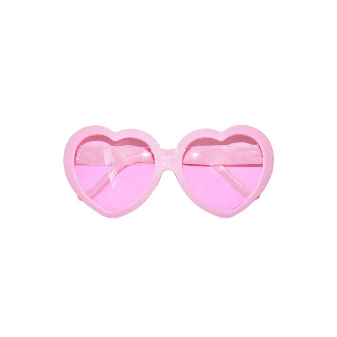 Pack 3 Piezas Disfraz Cowgirl Rosa para Mujer - Sombrero de Vaquera con Brillos y Flecos, Bandana Western y Gafas de Corazón - Set Completo para Carnaval, Festivales, Halloween y Despedidas.