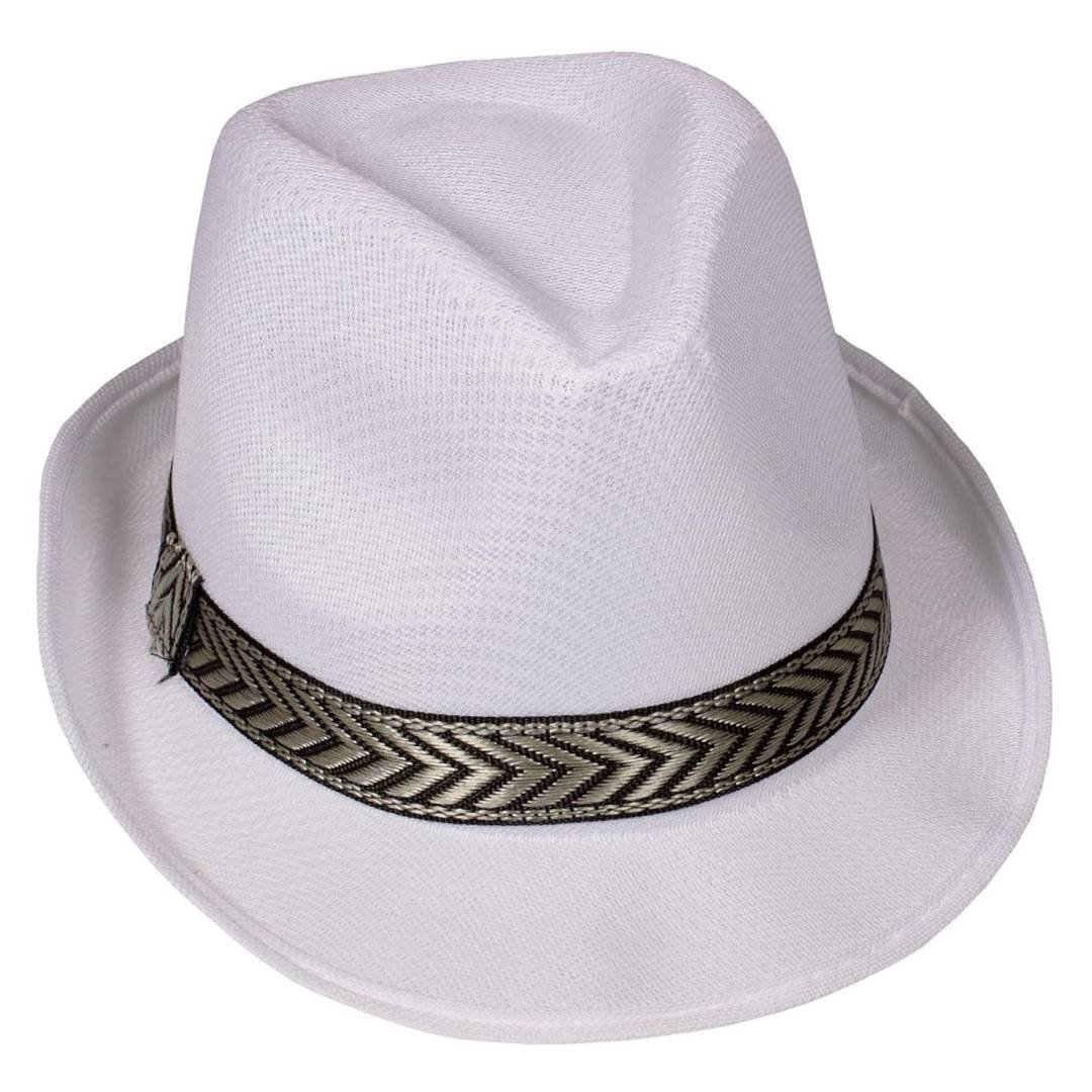 Sombreros Fedora de Fiesta Adulto - Gorros de Disfraz Transpirable Carnaval y Eventos - Talla Única