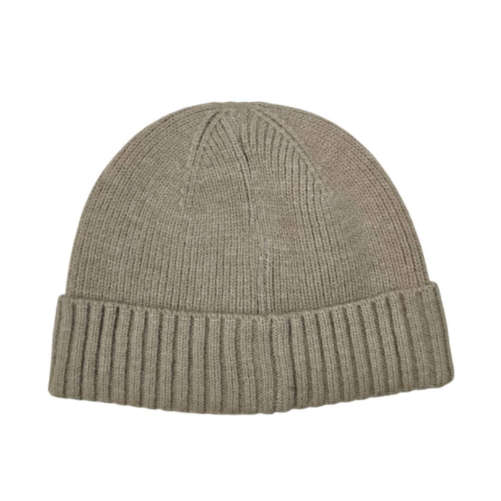 Pack Duo Invierno: Gorros Beanie ICONO Couture – Negro & Beige Arena – Ajuste Premium.