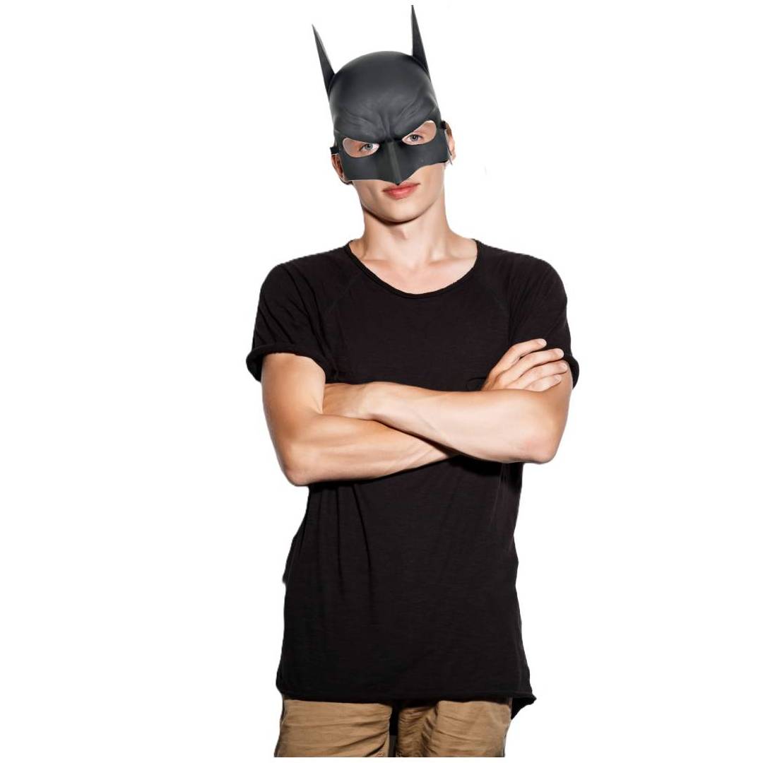 Máscara de Murciélago Nocturno - Antifaz Ajustable Adulto | Accesorio Unisex para Disfraz