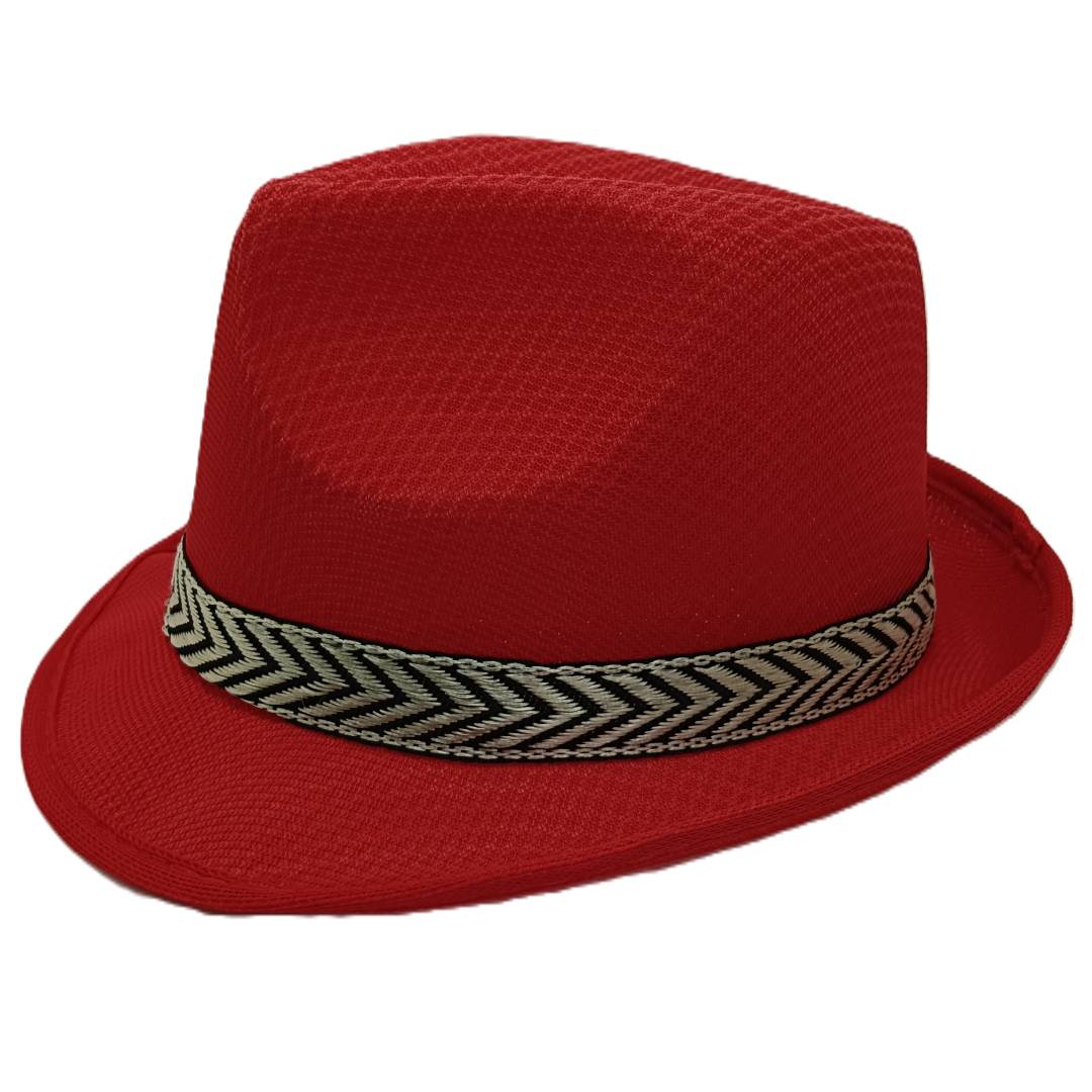 Sombreros Fedora de Fiesta Adulto - Gorros de Disfraz Transpirable Carnaval y Eventos - Talla Única