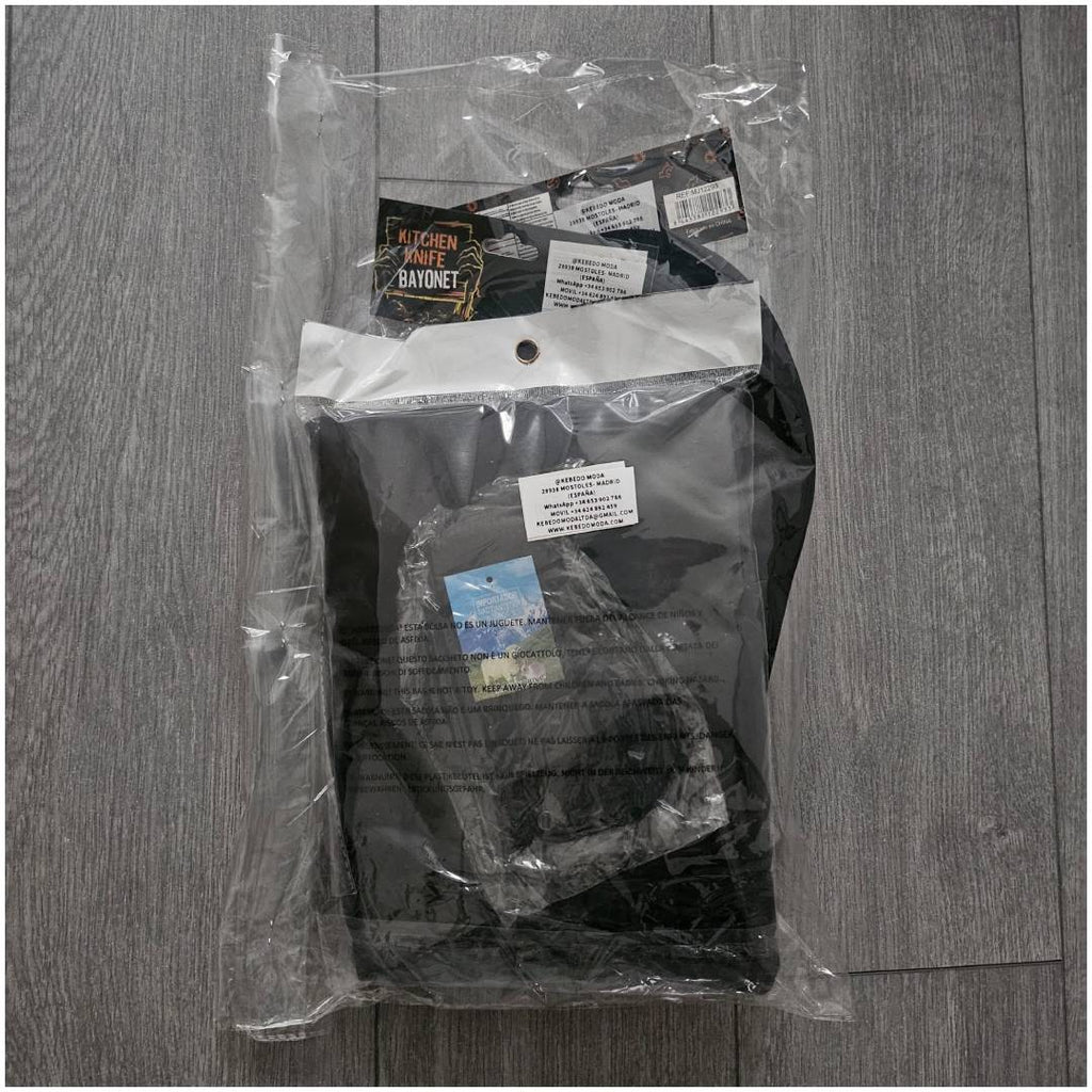 Pack Disfraz Terror Slasher - Máscara con Capucha, Guantes y Cuchillo Sangriento Falso - Talla Única Adulto y Niño - Kit Completo para Halloween, Carnaval y Fiestas Temáticas