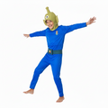 Disfraz de Marciano Galáctico para Niños - Traje de Extraterrestre Alienígena Azul | Carnaval y Halloween