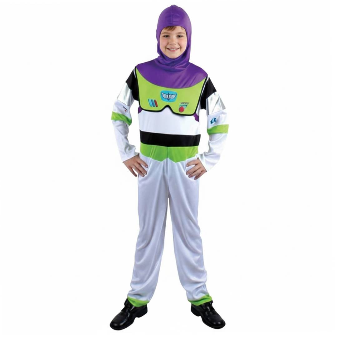Disfraz de Astronauta Guardián Galáctico para Niños - Traje de Explorador Espacial Manga | Tallas 3 a 12 Años
