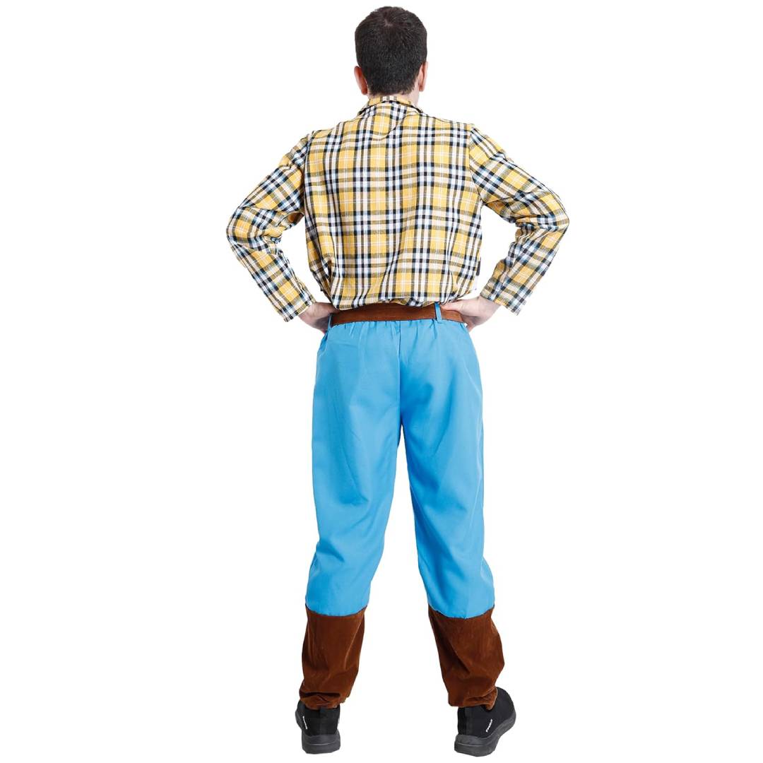 Disfraz de Vaquero Hombre - Sheriff del Oeste | Carnaval, Fiestas Temáticas | Listo para Montar.