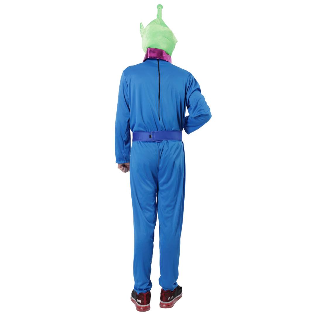Disfraz de Alíen Galáctico Marciano Adulto - Traje Espacial Completo para Carnaval y Fiesta Halloween