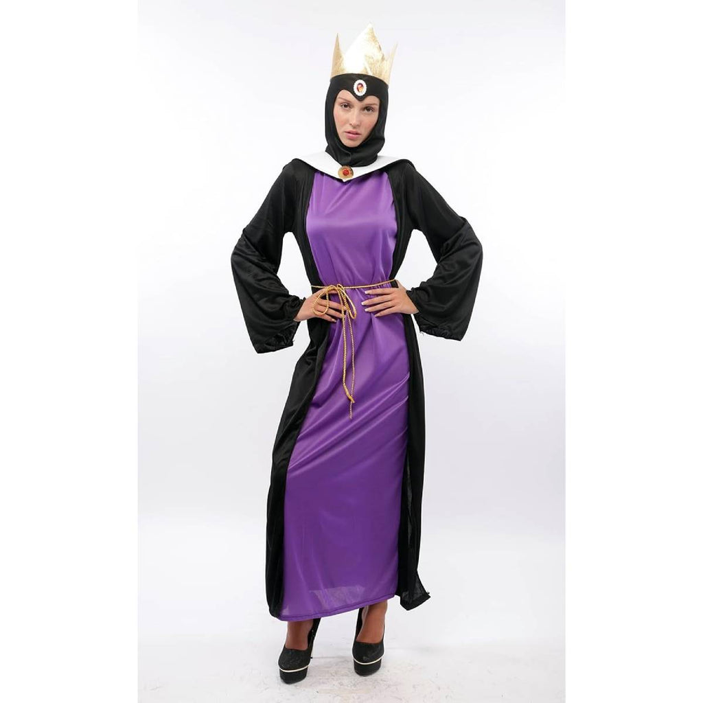 Disfraz de Reina Malvada Bruja Cuento para Mujer | Vestido de Villana - Traje Completo Carnaval y Cosplay