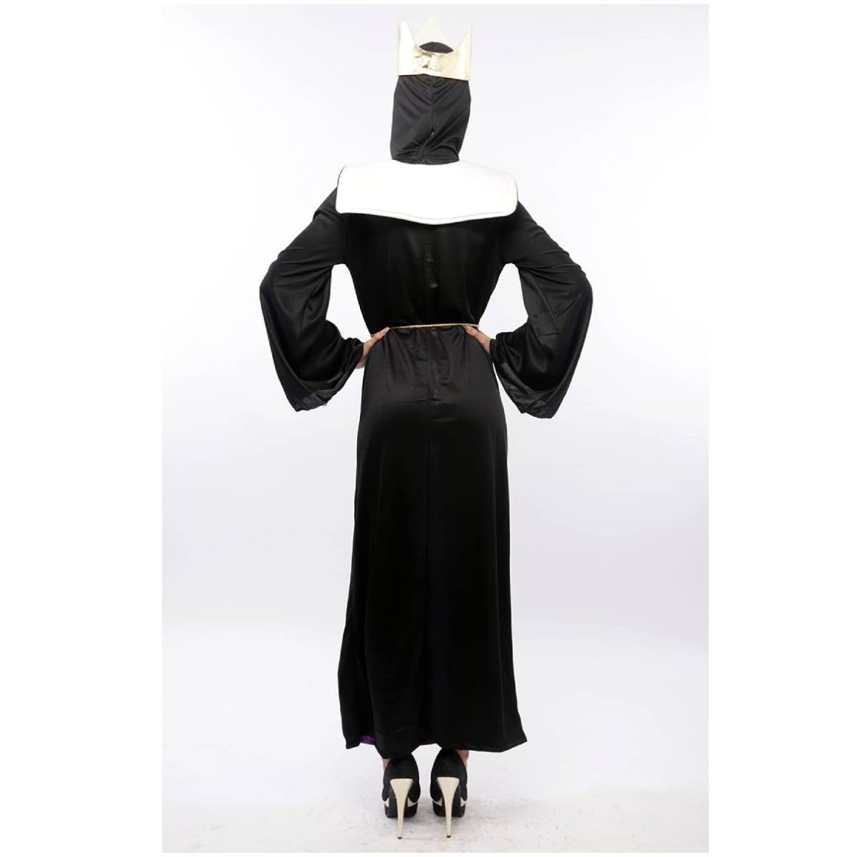 Disfraz de Reina Malvada Bruja Cuento para Mujer | Vestido de Villana - Traje Completo Carnaval y Cosplay