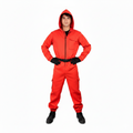 Disfraz Guardián Rojo Infantil - Mono con Capucha y Máscara Cuadro | Carnaval y Fiestas | Solidado Talla 5-13 años