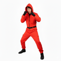 Disfraz Guardián Rojo Infantil - Mono con Capucha y Máscara Triangular | Carnaval y Fiestas | Solidado Talla 5-13 años