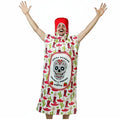 Disfraz de Botella de Tequi-Fresa Calavera - Traje Original Adulto Carnaval | Fiesta Mexicana