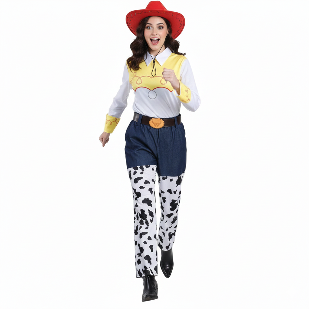 Disfraz Vaquera Western Deluxe - Vestido de Sheriff | Carnaval, Halloween | Lista para la Aventura, Comic