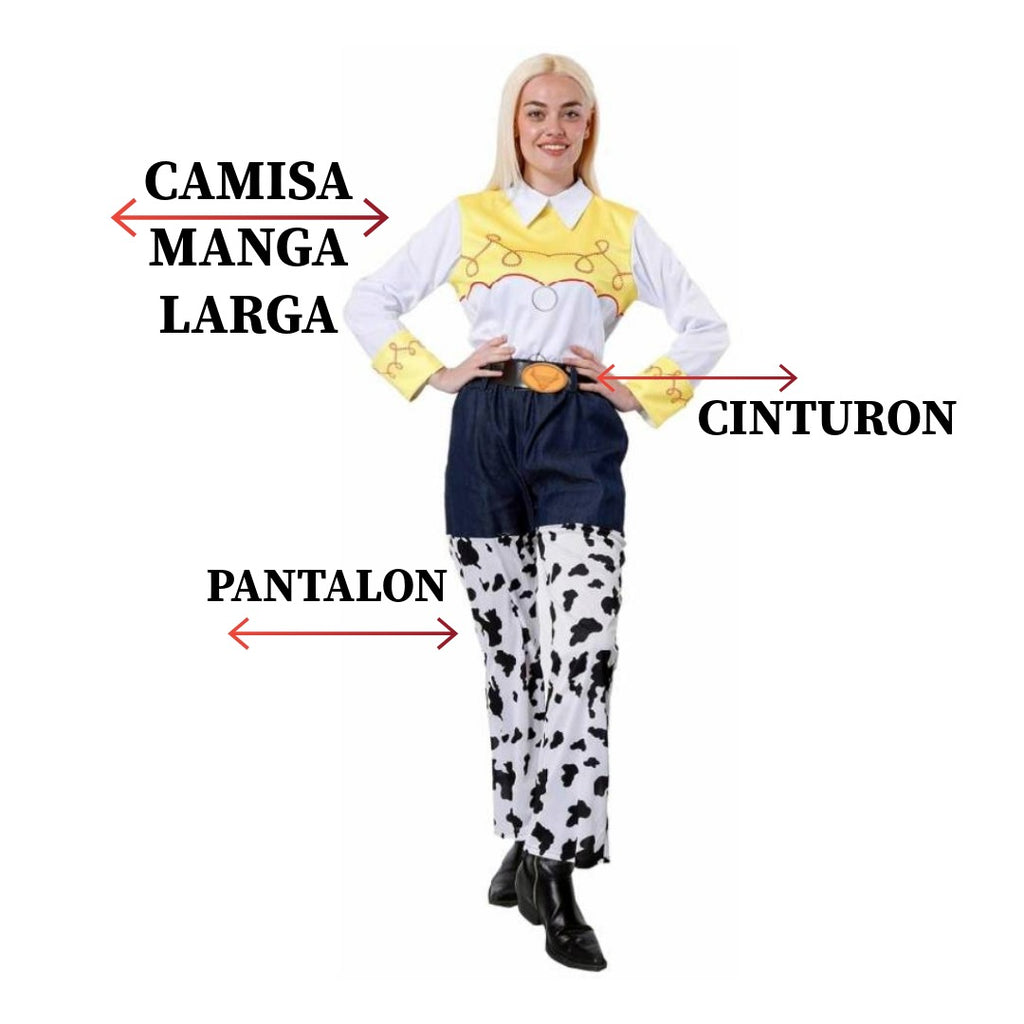 Disfraz Vaquera Western - Traje Sheriff | Carnaval, Halloween | Lista para la Aventura.
