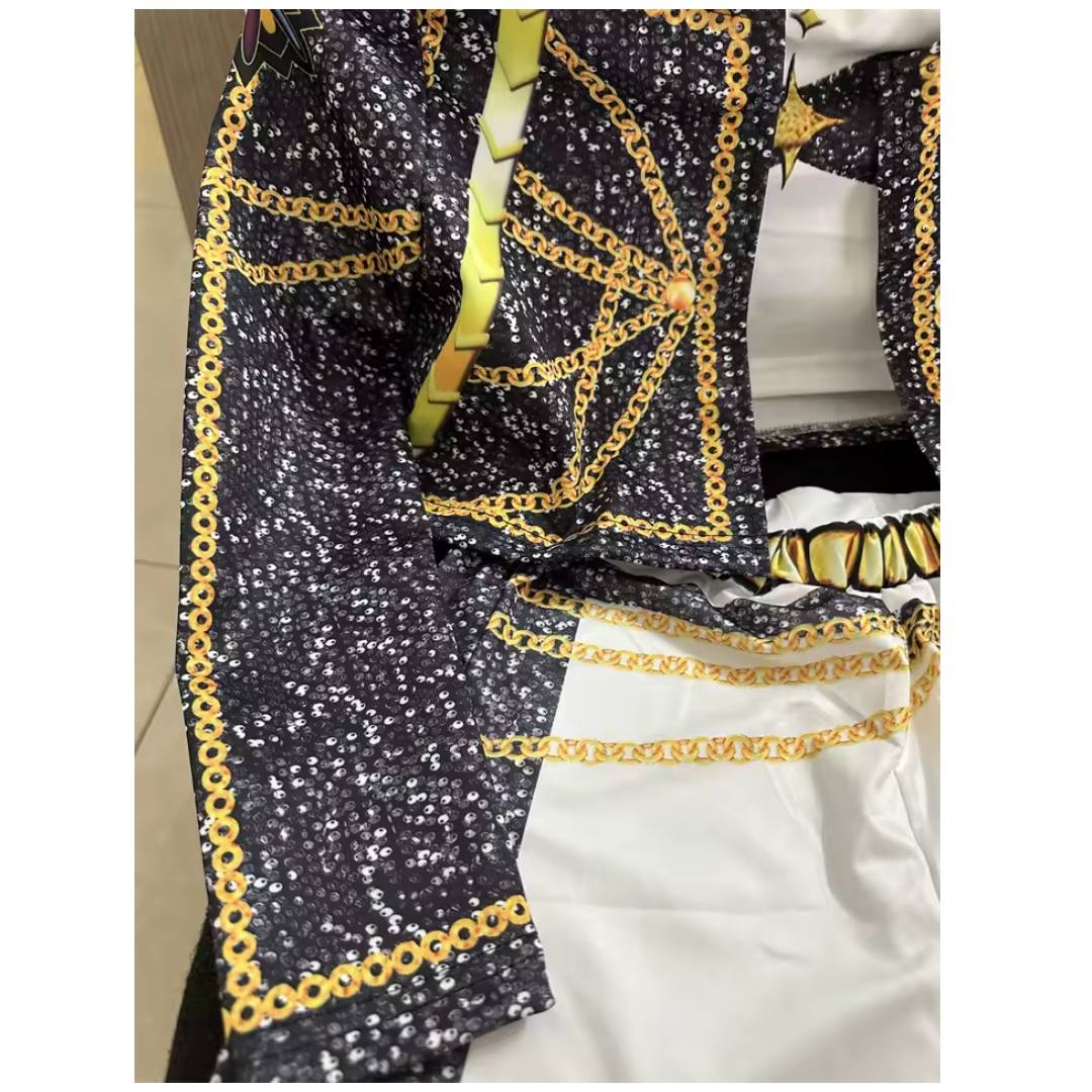 Disfraz K-Pop para Niña Traje Musical de 3 Piezas Estilo Idol Coreana con Chaqueta y Pantalón (Tallas 3-12 Años)