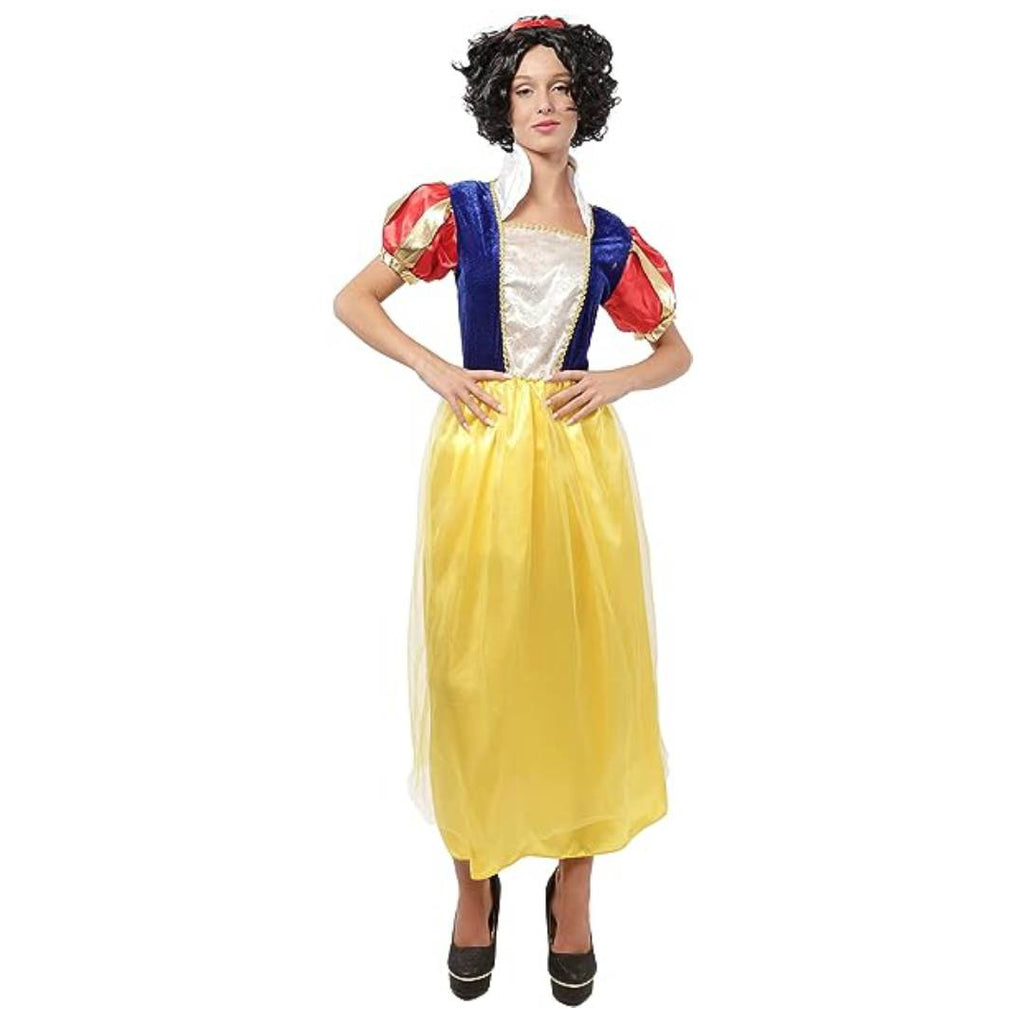 Disfraz de Princesa Clásica para Mujer - Traje de Reina Gala Real para Fiesta Halloween, Carnaval y Cosplay