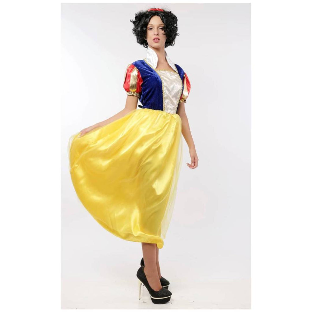 Disfraz de Princesa Clásica para Mujer - Traje de Reina Gala Real para Fiesta Halloween, Carnaval y Cosplay