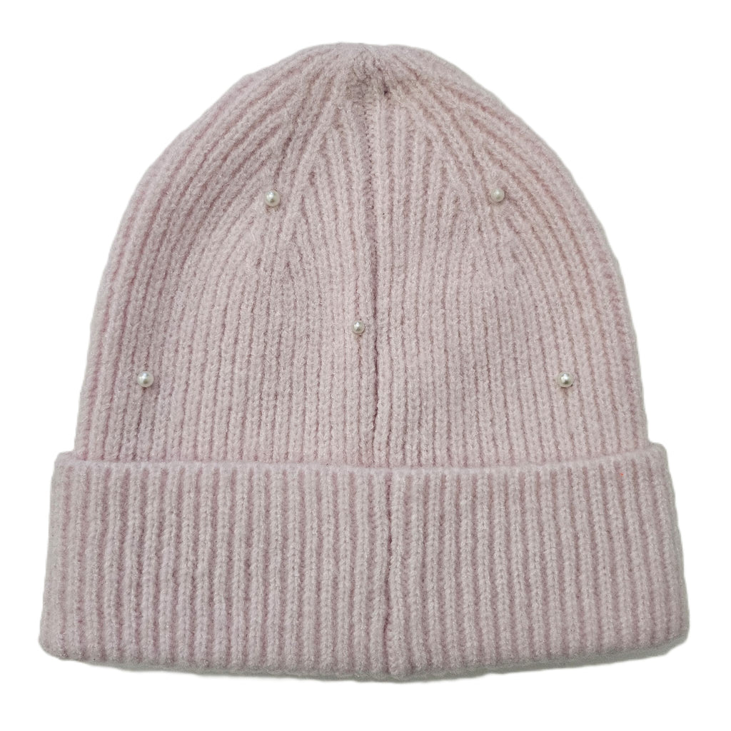Pack Trio "Pearl & Bow" Beanie – La Colección Coquette – Negro, Off-White y Rosa Pastel.