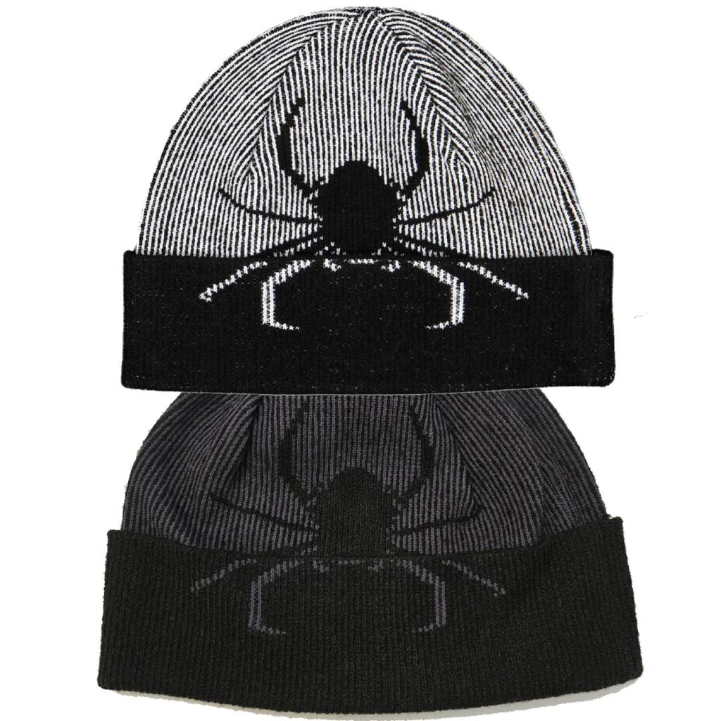 Pack Duo Reversible Spider Beanie – Dos Estilos en Uno – Punto Premium Ajustable.