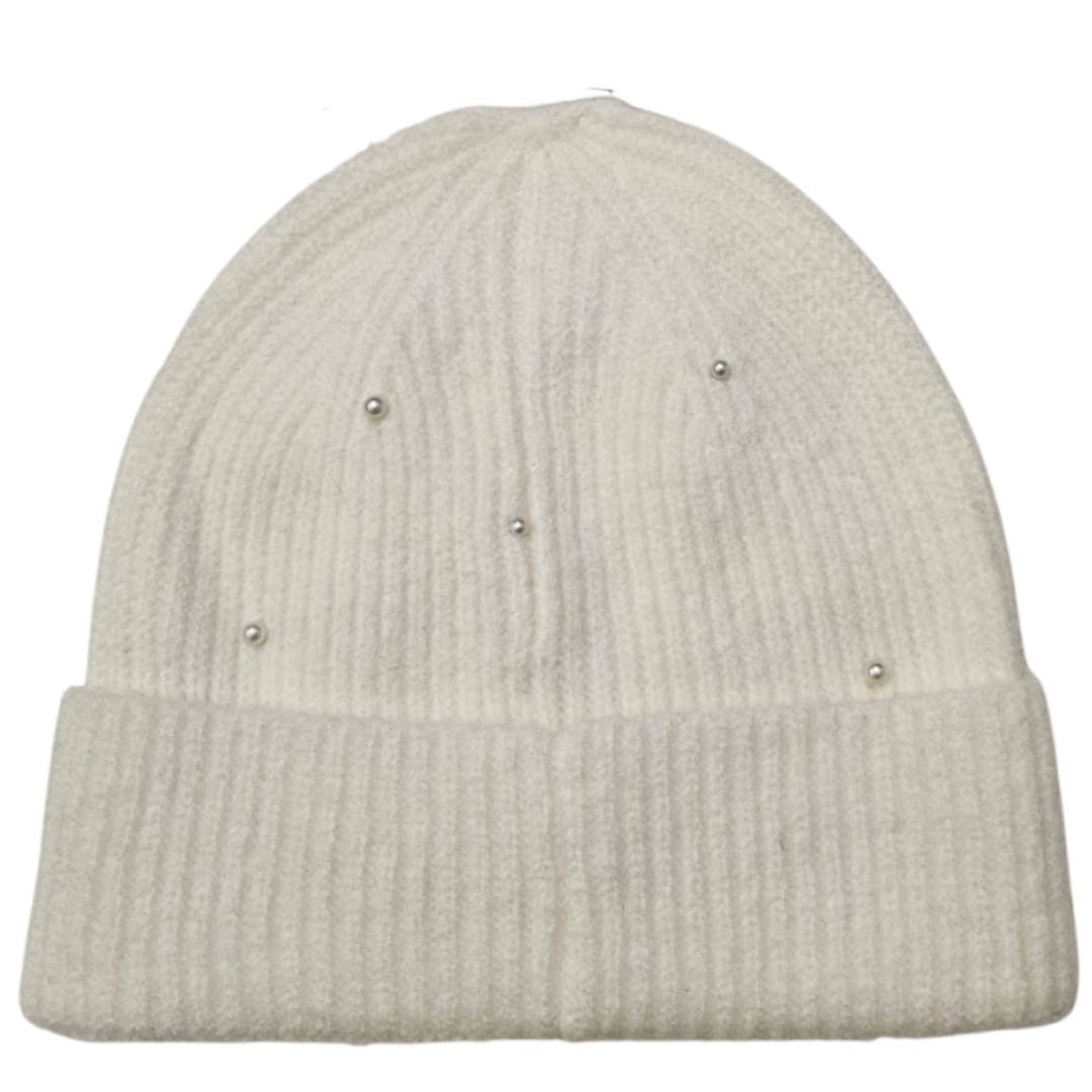 Pack Duo "Pearl & Bow" Beanie – La Colección Coquette – Negro, Off-White.