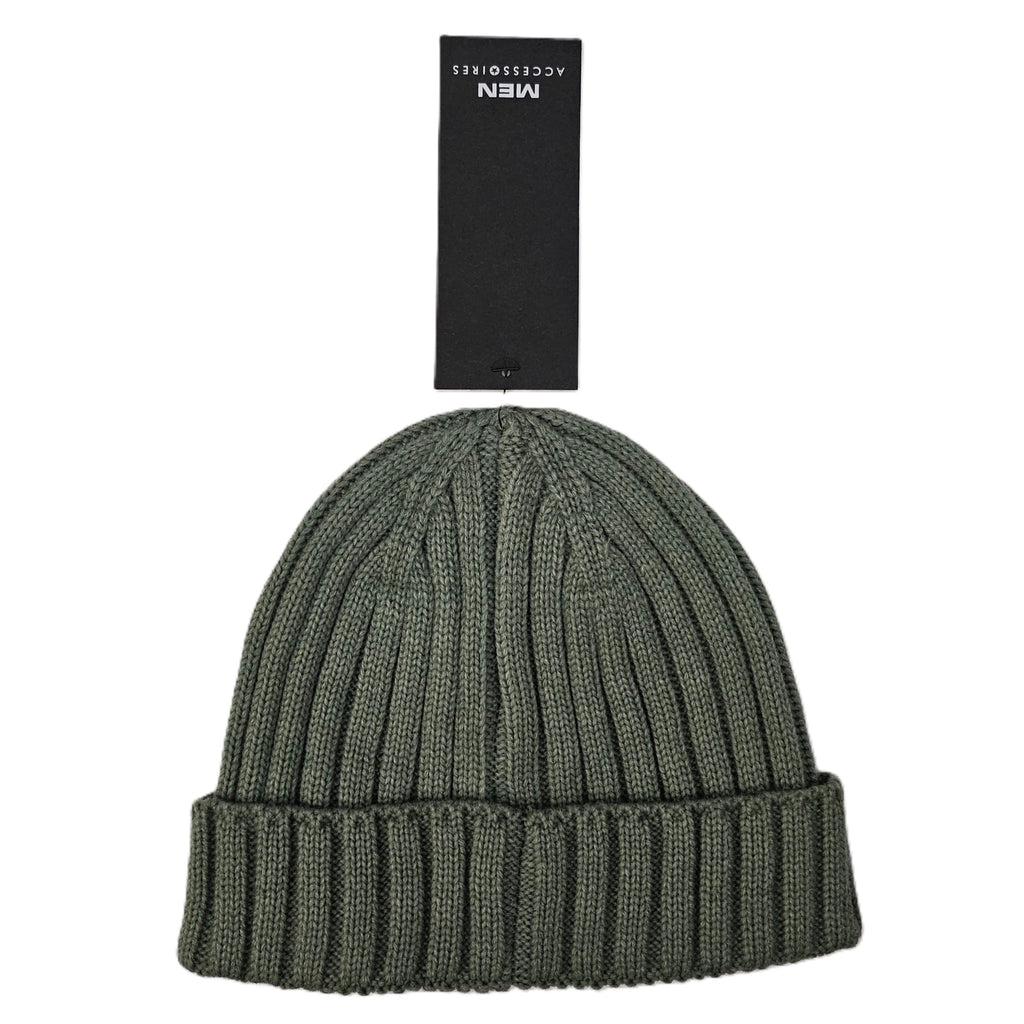 Gorro "Explorer" Verde Oliva – Punto Grueso Reforzado – Estilo Outdoor Técnico.