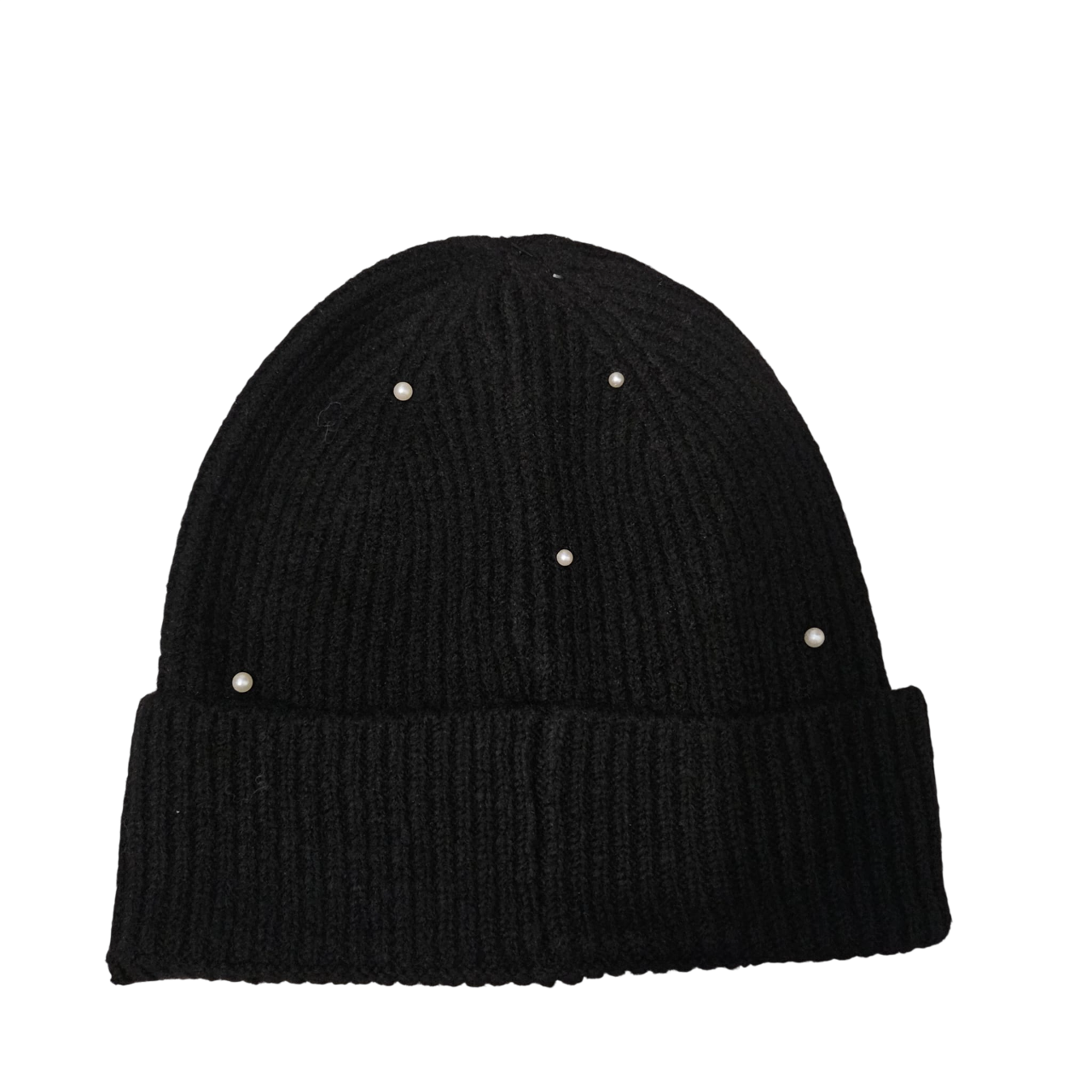 Pack Duo "Pearl & Bow" Beanie – La Colección Coquette – Negro, Off-White.