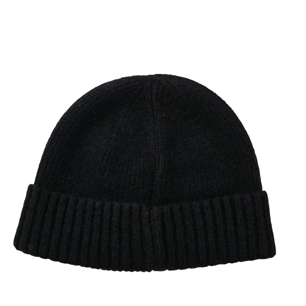 Pack Duo Invierno: Gorros Beanie ICONO Couture – Negro & Beige Arena – Ajuste Premium.