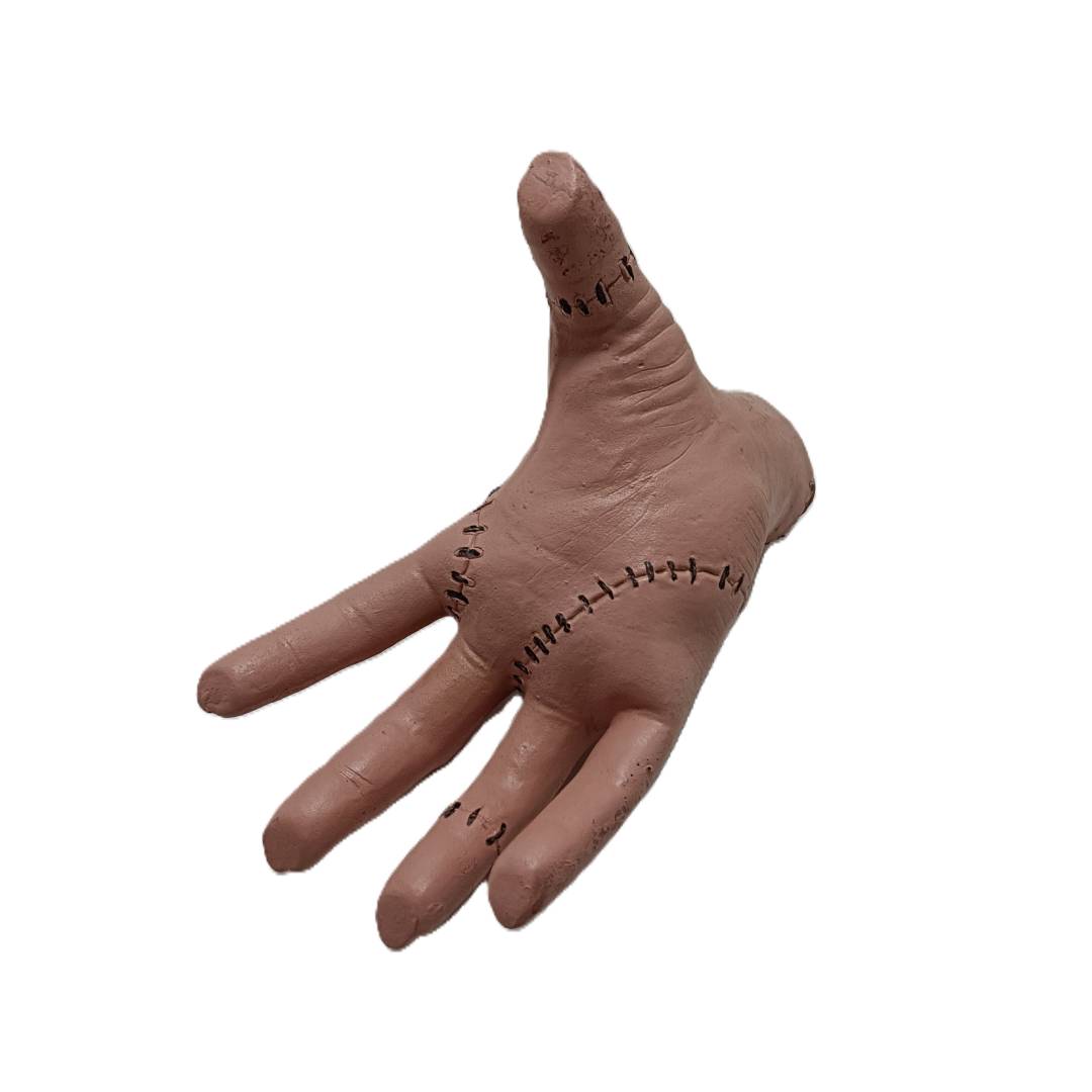 Mano de Látex Realista con Cicatrices - Accesorio de Terror y Decoración | Fiesta Halloween, Cosplay
