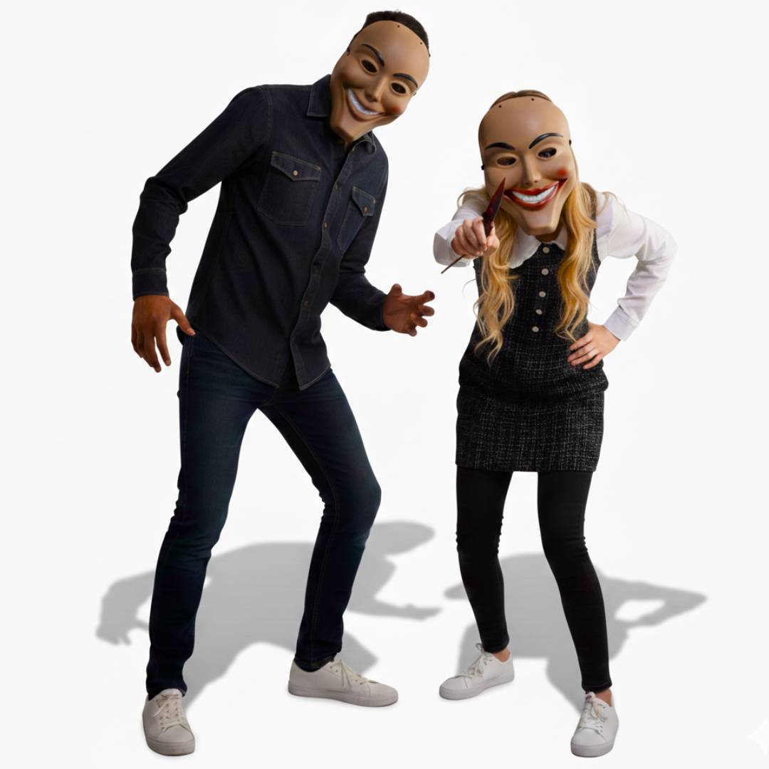 Máscara de La Purga para Adulto - Careta Realista de Villano | Carnaval y Fiesta Halloween | Unisex