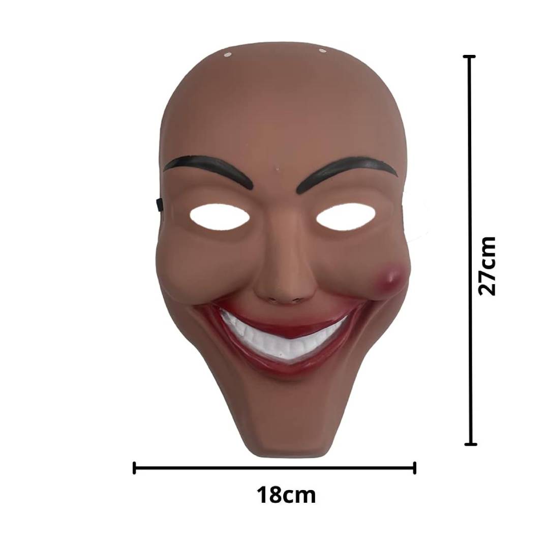 Máscara de La Purga para Adulto - Careta Realista de Villano | Carnaval y Fiesta Halloween | Unisex