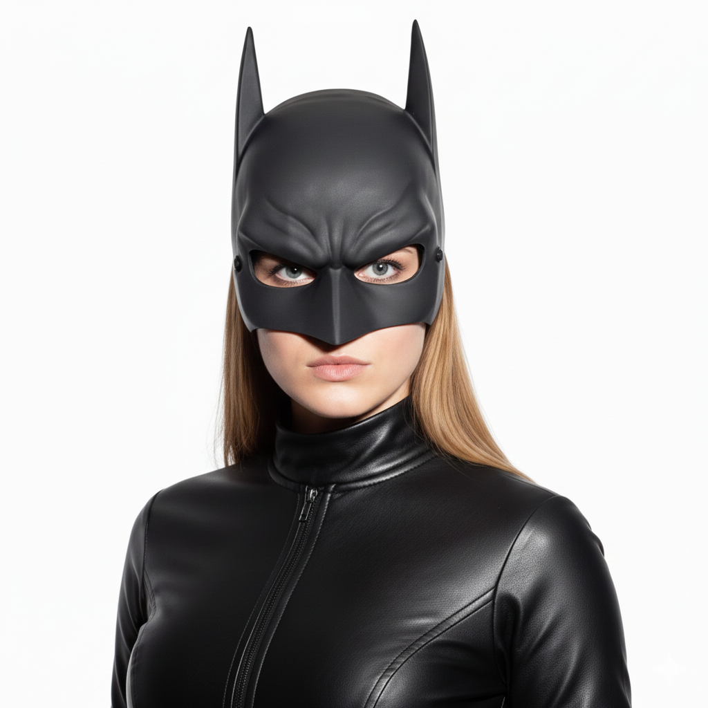 Máscara de Murciélago Nocturno - Antifaz Ajustable Adulto | Accesorio Unisex para Disfraz