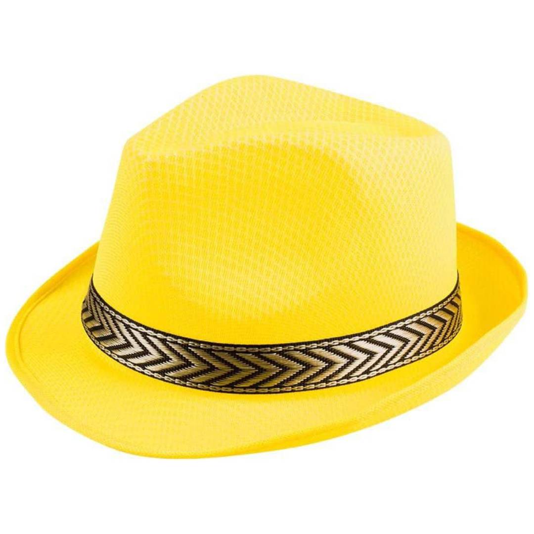 Sombreros Fedora de Fiesta Adulto - Gorros de Disfraz Transpirable Carnaval y Eventos - Talla Única