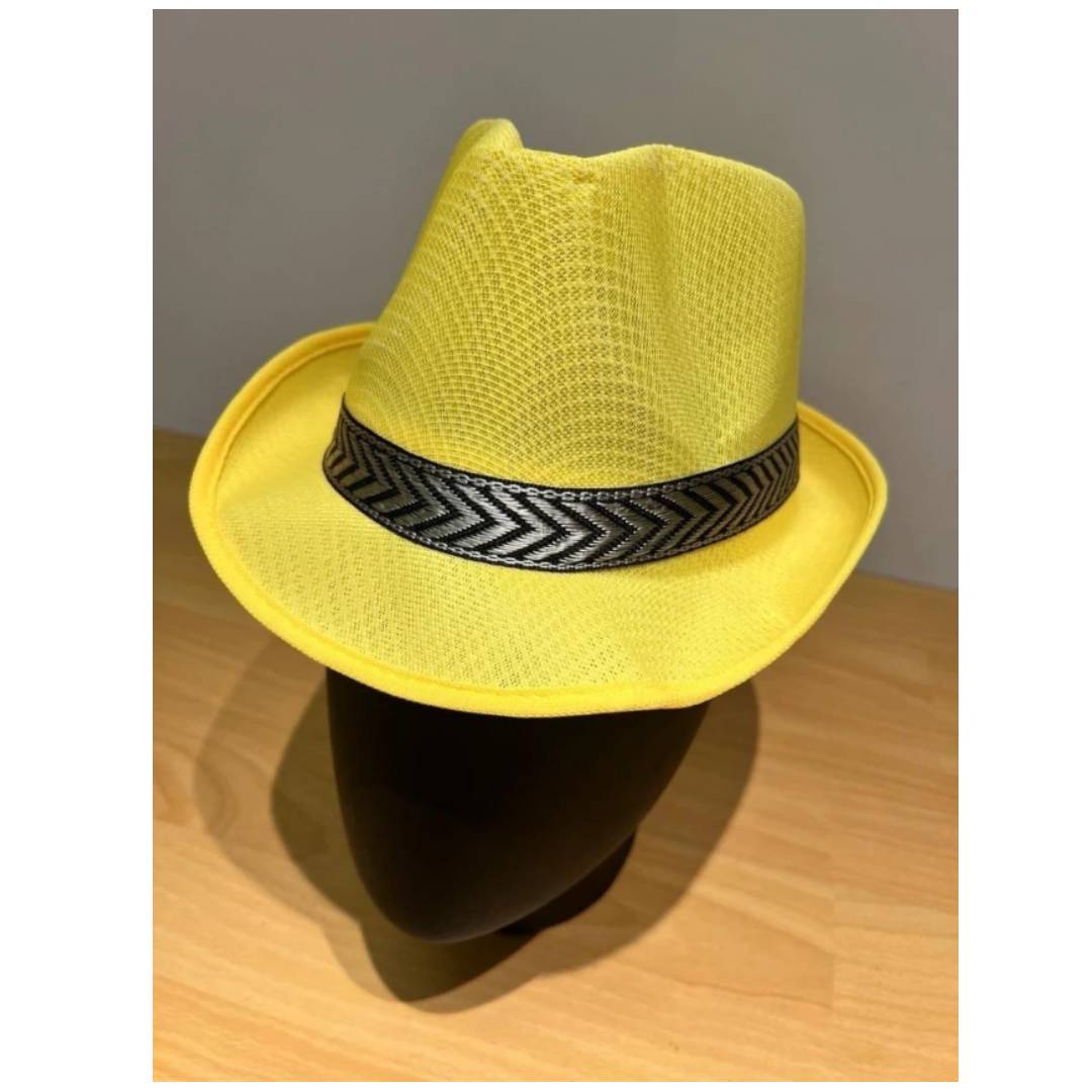 Sombreros Fedora de Fiesta Adulto - Gorros de Disfraz Transpirable Carnaval y Eventos - Talla Única