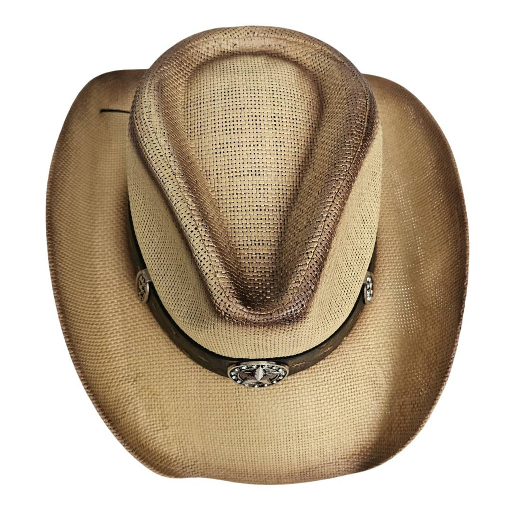Sombrero Cowboy Vaquero Beige Clásico Tejano Norteño Estilo Western para Hombre Mujer