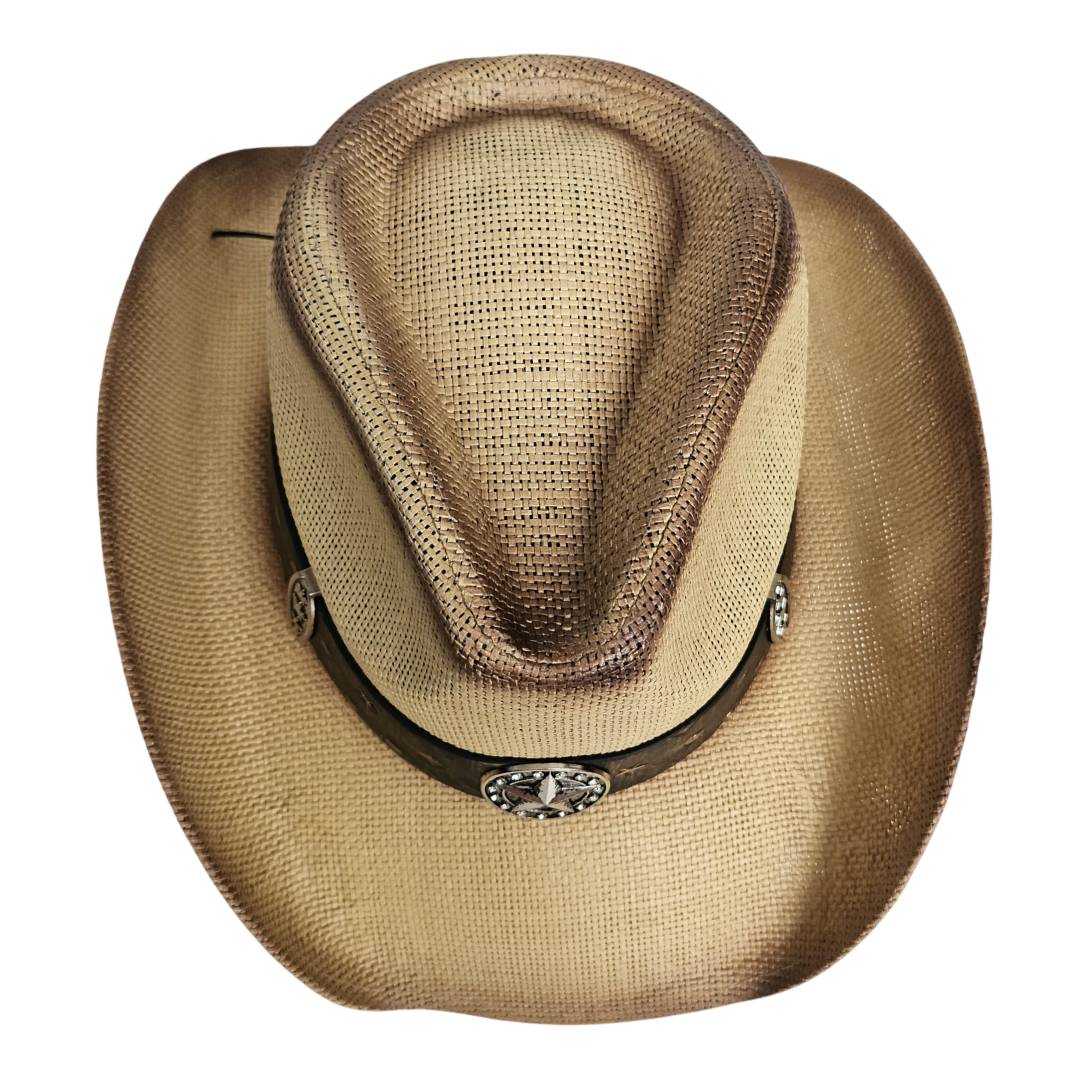 Sombrero Cowboy Vaquero Beige Clásico Tejano Norteño Estilo Western para Hombre Mujer