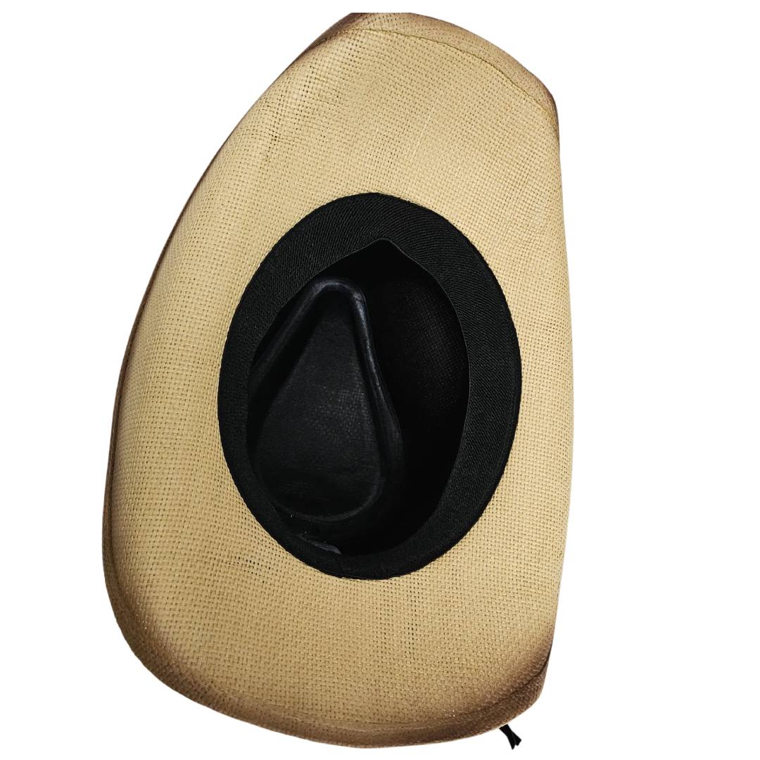 Sombrero Cowboy Vaquero Beige Clásico Tejano Norteño Estilo Western para Hombre Mujer