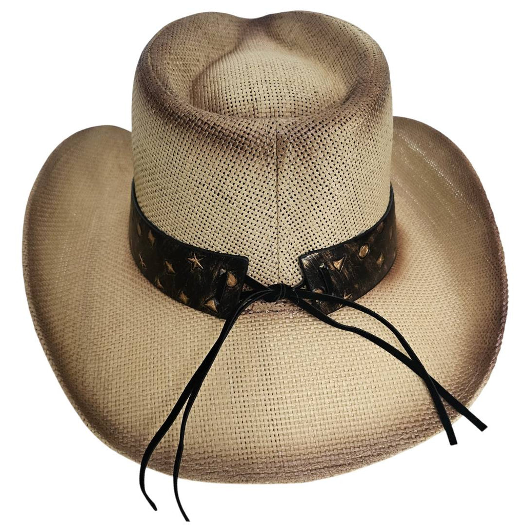 Sombrero Cowboy Vaquero Beige Clásico Tejano Norteño Estilo Western para Hombre Mujer