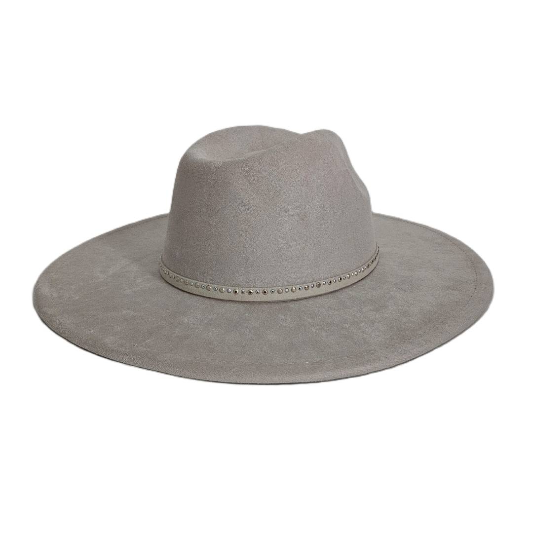 Sombrero Fedora Elegante - Ala Ancha Fieltro Crema | Estilo Boho y Premium para Hombre y Mujer | Talla Única Ajustable