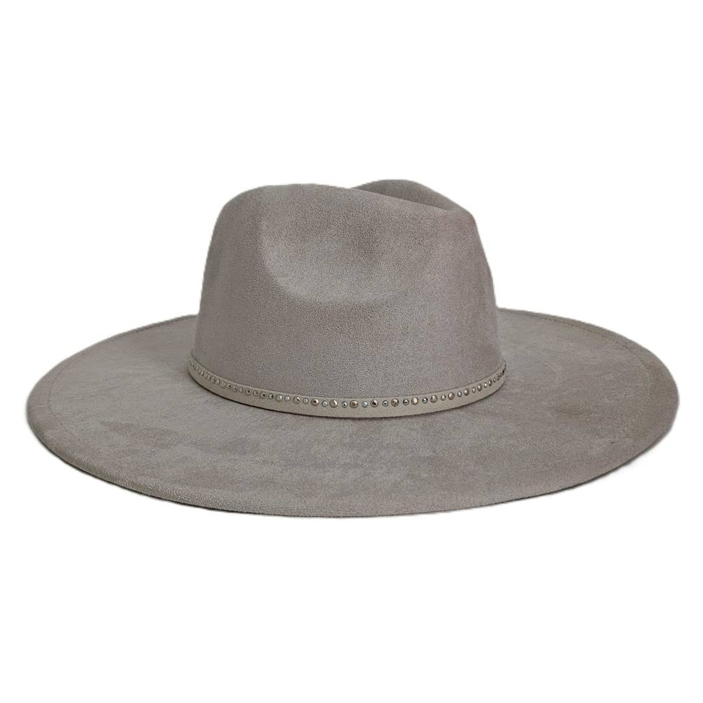 Sombrero Fedora Elegante - Ala Ancha Fieltro Crema | Estilo Boho y Premium para Hombre y Mujer | Talla Única Ajustable