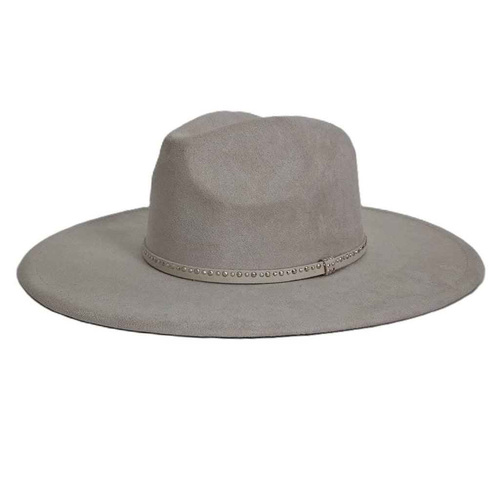 Sombrero Fedora Elegante - Ala Ancha Fieltro Crema | Estilo Boho y Premium para Hombre y Mujer | Talla Única Ajustable