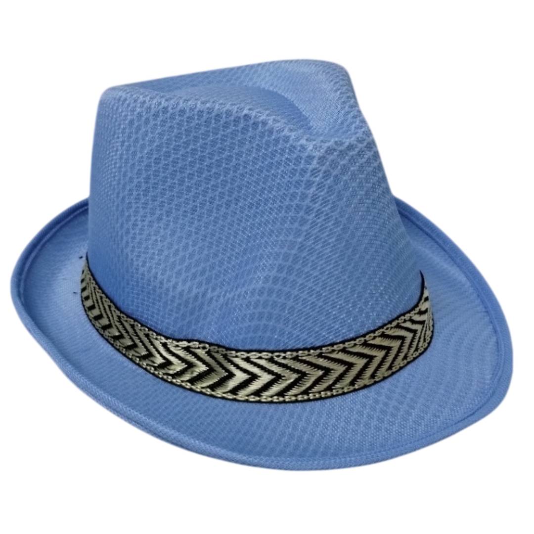Sombreros Fedora de Fiesta Adulto - Gorros de Disfraz Transpirable Carnaval y Eventos - Talla Única