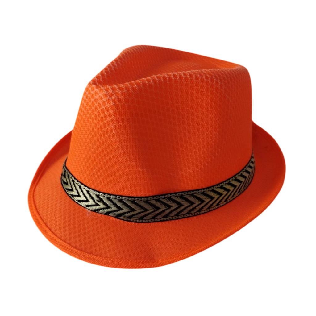 Sombreros Fedora de Fiesta Adulto - Gorros de Disfraz Transpirable Carnaval y Eventos - Talla Única