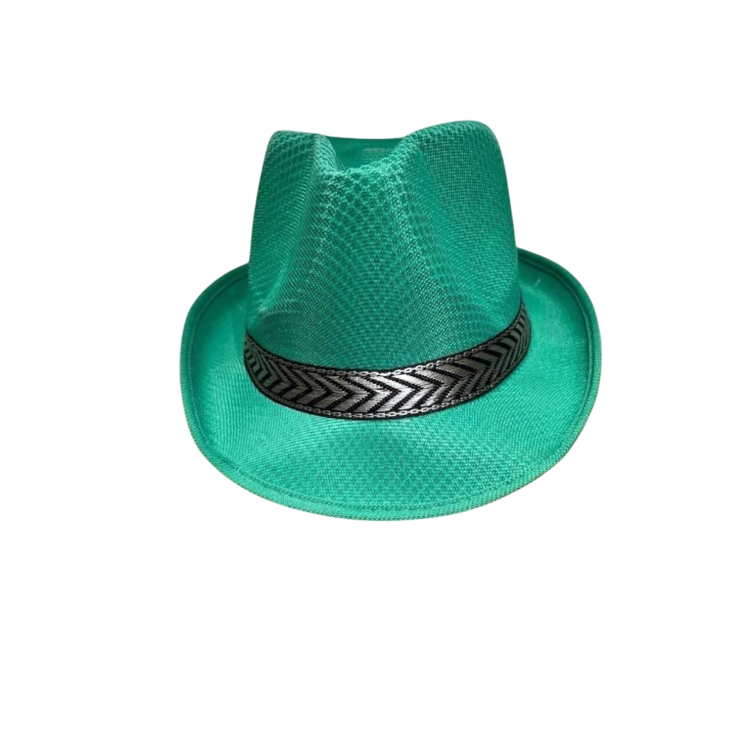 Sombreros Fedora de Fiesta Adulto - Gorros de Disfraz Transpirable Carnaval y Eventos - Talla Única